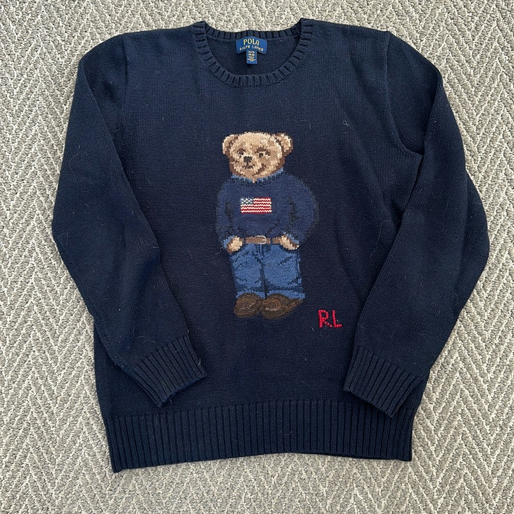 POLO Ralph Lauren Boys Polo Bear Sweater